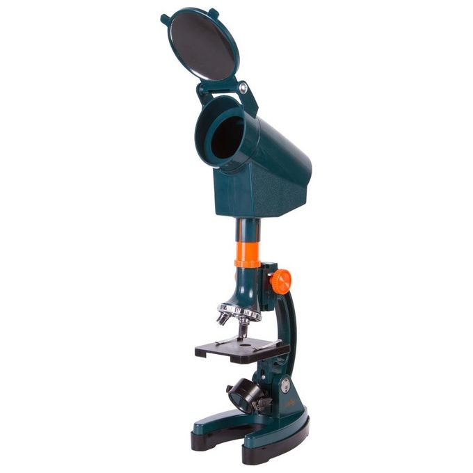 Levenhuk LabZZ M3 Microscopio per Bambini con Proiettore e Custodia Kit 100 Accessori per Esperimenti Scientifici