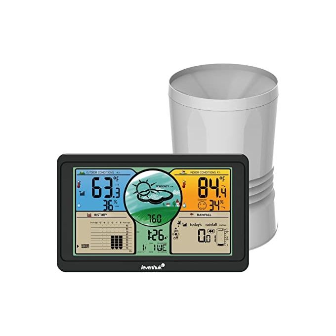 Levenhuk Wezzer PLUS LP70 Stazione Multifunzione Meteo Digitale e Wireless