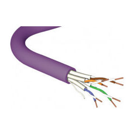 Cavo U/UTP Cat.6 Eca viola bobina 305m