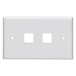 Leviton Placca Utente a Due Fori Autoportanti Rj45