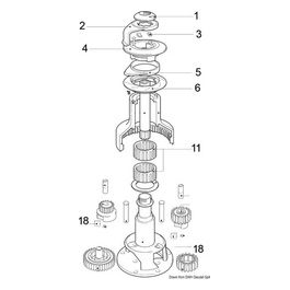 Lewmar Anello di distacco 58/65 ST (Blister 2 pz) 