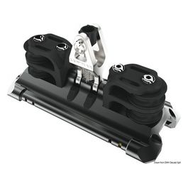 Carrello randa 1 supporto verticale pulegge doppie 