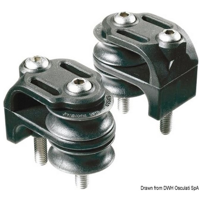 Lewmar Coppia puleggie doppie 29mm