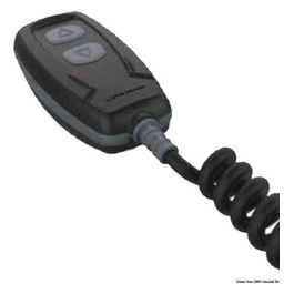 Pulsantiera a due tasti con cavo estendibile e sup Wired windlass remote
