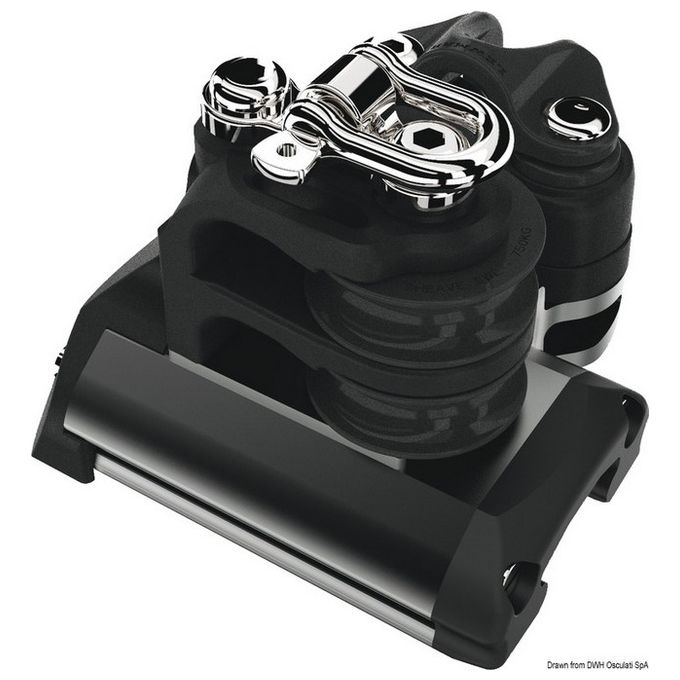 Lewmar Terminale 1 puleggia doppia arricavo strozzatore a coppia