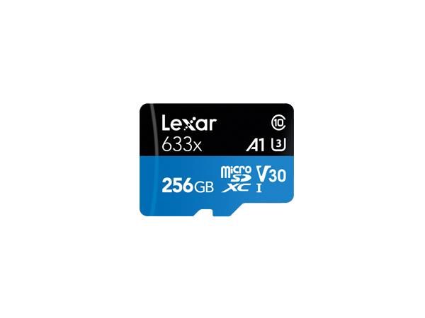 Lexar 633x 256Gb MicroSDXC
