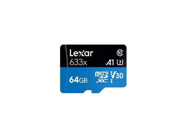 Lexar 633x 64Gb MicroSDXC