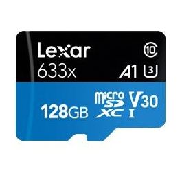 Lexar 633x Memoria Flash 128Gb MicroSDXC UHS-I Classe 10