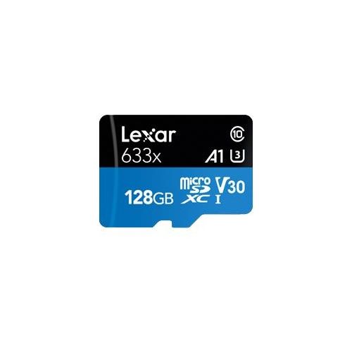 Lexar 633x Memoria Flash 128Gb MicroSDXC UHS-I Classe 10