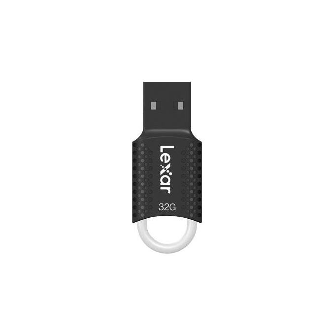 Lexar JumpDrive V40 Unita' Flash Usb 32Gb Usb Tipo A 2.0 Nero/Bianco