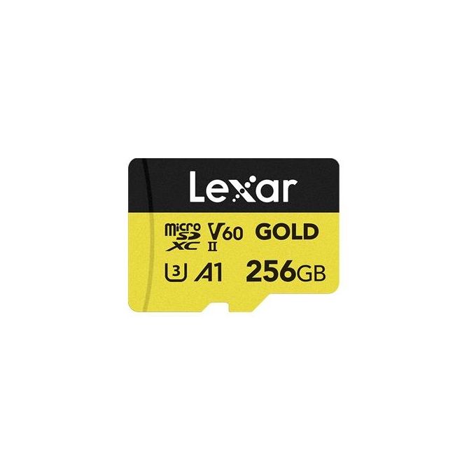 Lexar LMSGOLD256G MicroSDXC Gold Series UHS-II 256GB V60