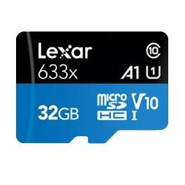 Lexar MicroSDHC Card 32Gb UHS-I High-Performance 633x U1 100MB/s