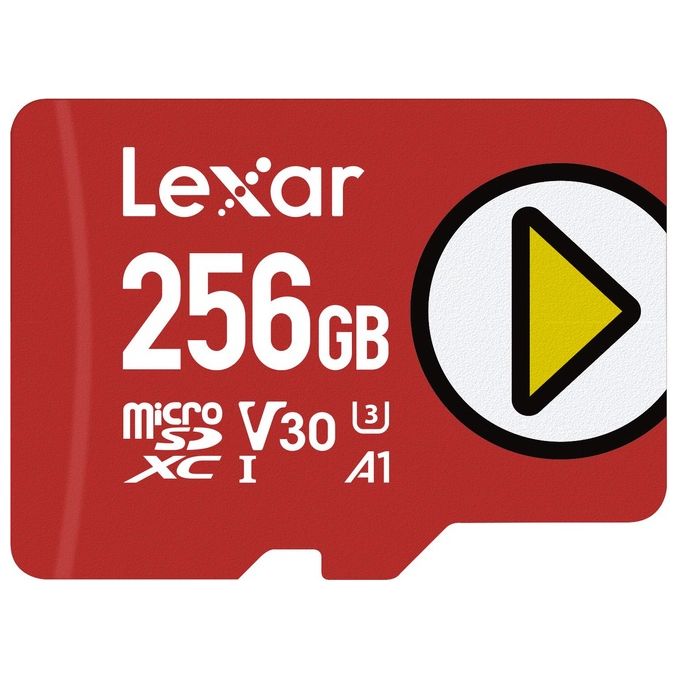Lexar MicroSDXC Card 256Gb Play 1066x UHS-I U3 up to 150MB/s