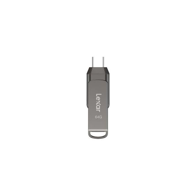 Lexar Pen Drive 64Gb Otg D400 Usb 3.0 Type C-A