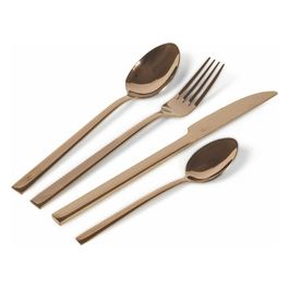 Lexington Set Posate 24 Pz Copper Lucido