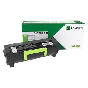 Lexmark 51B2000 Toner Laser Nero