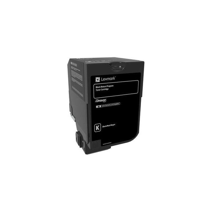 Lexmark 74C20K0 Toner Originale Laser per CS720 CS725 CX725 3000 pagine colore Nero