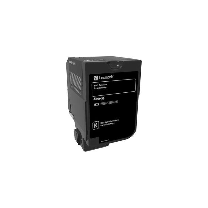 Lexmark 74C20KE Cartuccia Toner Originale per CS720 CS725 CX725 Resa Standard 3000 pagine colore Nero