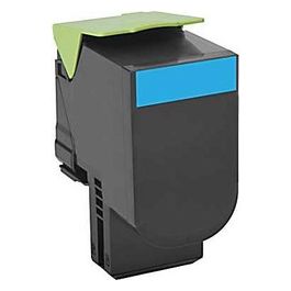 Lexmark 800H2 Alta resa cyan originale cartuccia toner LCCP per Lexmark CX410de, CX410dte, CX410e