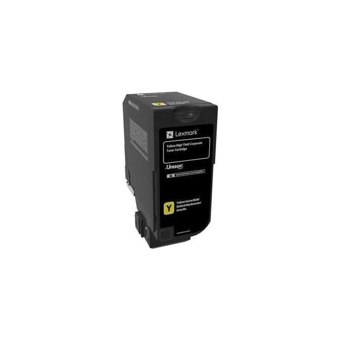 Lexmark 84C2HYE Toner Originale Giallo