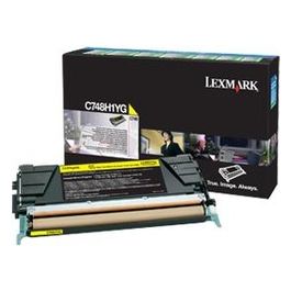 Alta resa giallo originale cartuccia toner LCCP, LRP per C748de, 748dte, 748e