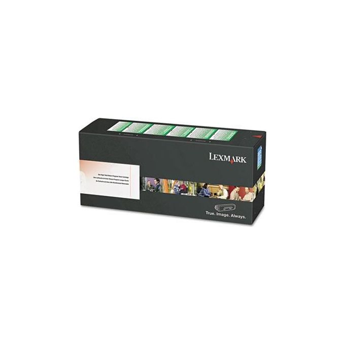 Lexmark C242XC0 Cartuccia Toner Laser Originale Alta Resa 3500 pagine per modelli Lexmark C2425dw C2535dw MC2425adw MC2535adwe MC2640adwe colore Ciano