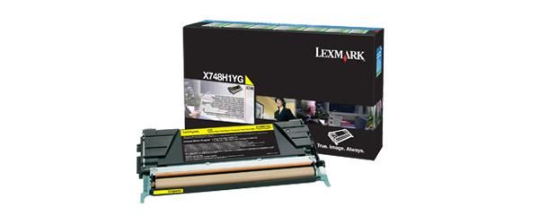 Lexmark Cartuccia Giallo X748