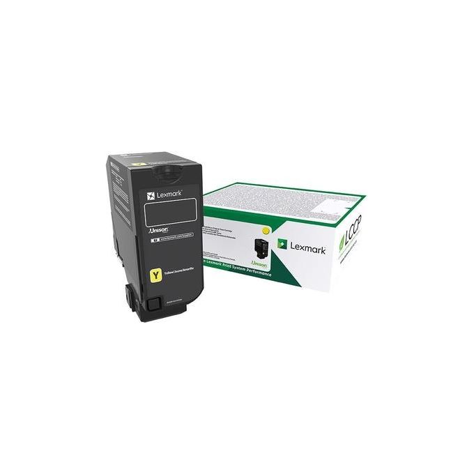 Lexmark 75B20Y0 Cartuccia Toner Originale Giallo per CS727de CS728de CX727de Resa 10000 Pagine colore Giallo