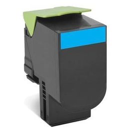 Lexmark Cyan originale cartuccia toner per Lexmark CX410de, CX410dte, CX410e, CX510de, CX510dhe, CX510dthe