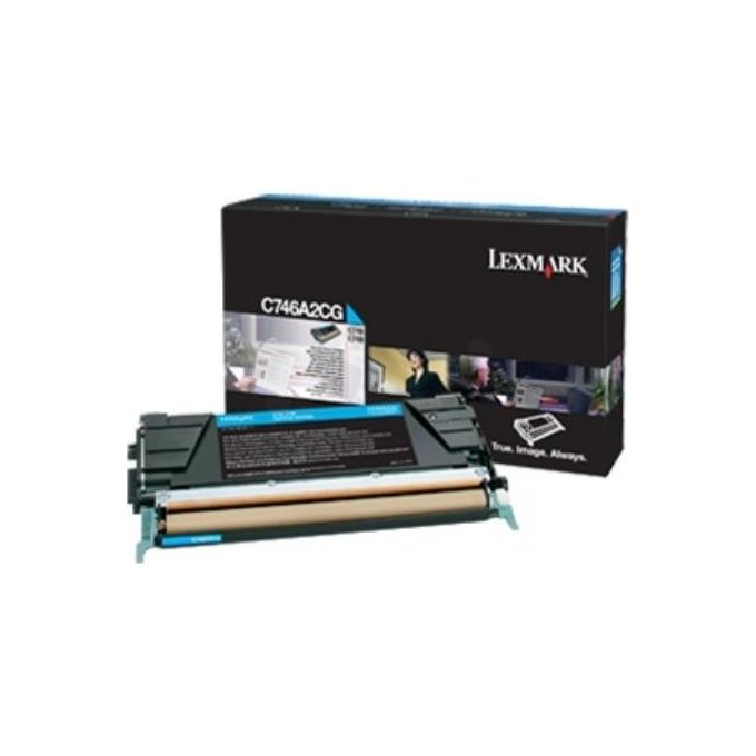 Lexmark Toner C746 C748 Ciano Corporate