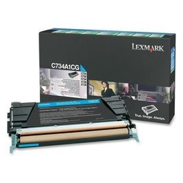Toner ciano c734 c736 x734 x736 x738 6k return program