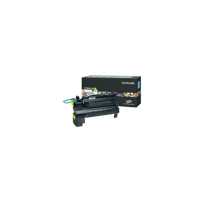 Lexmark Toner giallo alta resa return program x c792 20k pg