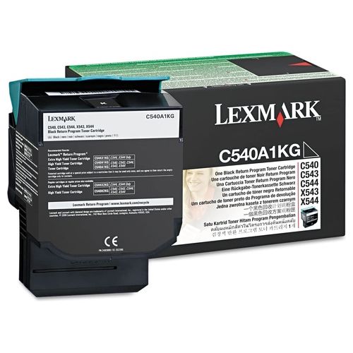 Lexmark Toner nero return program x c54x x54x 1000 pagine
