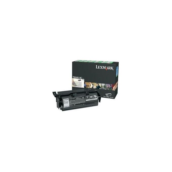 Lexmark Toner return program solo t654 extra resa 36.000 pag