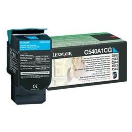 Lexmark Toner return program ciano x c54x x54x da 1k pag