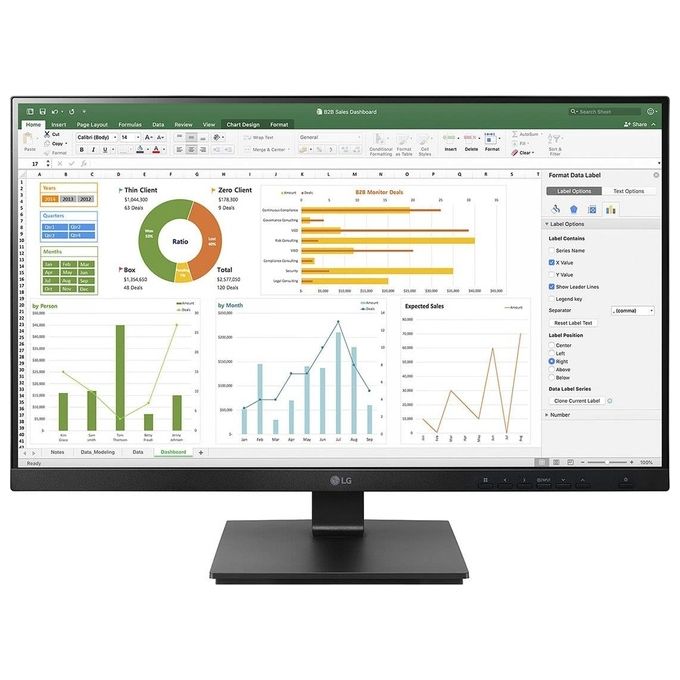 LG 24BN65YP-B Monitor per Pc 24" Led Full Hd