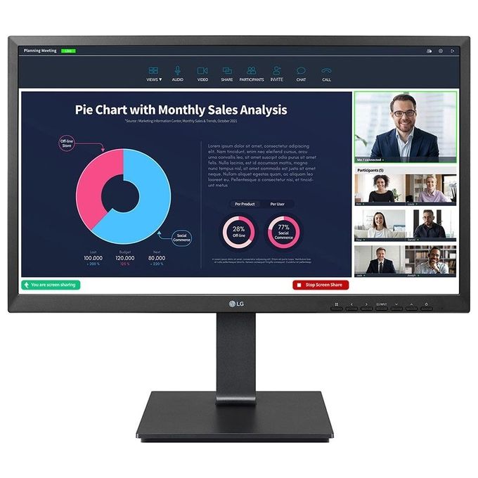Image of LG 24BP75CP-B Monitor PC 23.8'' 1920x1080 Pixel Full HD LED Nero