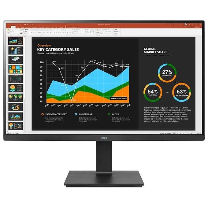 Image of LG 27BQ75QB-B Monitor Pc 27'' 2560x1440 Pixel Quad HD LCD Nero