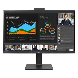 27BQ75QC Monitor Professionale IPS 27'' Quad Hd USB-C Speaker e Webcam Integrati