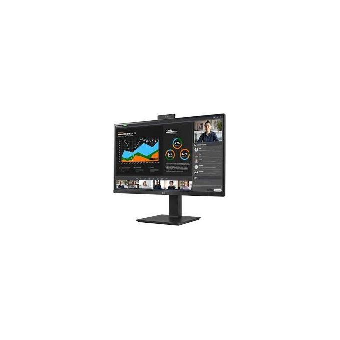 LG 27BQ75QC Monitor Professionale IPS 27'' Quad Hd USB-C Speaker e Webcam Integrati