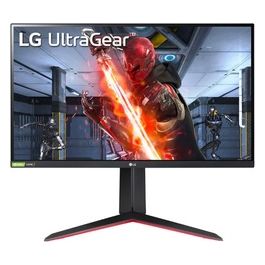 Monitor Gaming 27GN650 UltraGear  27'' Full HD IPS 1ms HDR 10, 1920x1080, G-Sync Compatible e AMD FreeSync Premium 144Hz, HDMI 2.0 (HDCP 2.2), Display Port 1.4, Uscita AUX, Flicker Safe, Nero