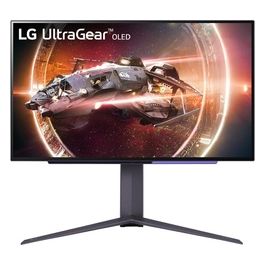 27GS95QE UltraGear Gaming Monitor 27" QHD OLED HDR True Black, 2560x1440, 0.03ms, G-Sync Compatible, AMD FreeSync Premium 240Hz, HDMI 2.1 VRR (HDCP 2.3), Display Port 1.4, Flicker Safe, Nero