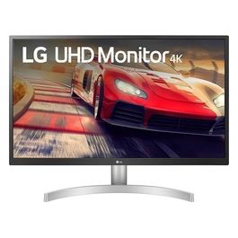 27UL500 Monitor 27" UltraHD 4K LED IPS HDR 10 3840x2160 1 Miliardo di Colori AMD FreeSync 60Hz HDMI 2.0 (HDCP 2.2) Display Port 1.4 Uscita Audio Flicker Safe Bianco