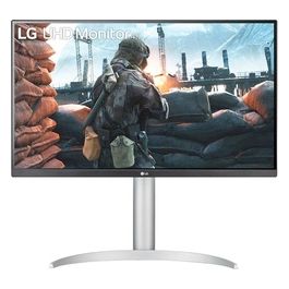 LG 27UP650P Monitor 27" UltraHD 4K LED IPS HDR 400, 3840x2160, 5ms, AMD FreeSync 60Hz, HDMI 2.0 (HDCP 2.2), Display Port 1.4, AUX, Stand Pivot, Flicker Safe, Bianco