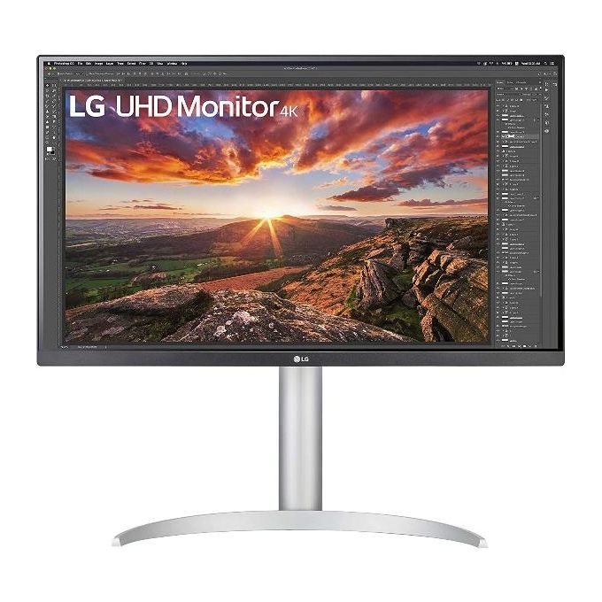 LG Monitor 27UP85NP-W 4K HDR 400, IPS, USB-C (90W), Speaker Integrati Nero