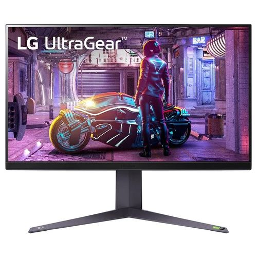 32GP850 UltraGear Gaming Monitor QHD NanoIPS 1ms HDR 10 2560x1440 G-Sync Compatible AMD FreeSync Premium 180Hz HDMI 2.0 (HDCP 2.2) Display Port 1.4 USB 3.0 AUX Flicker Safe Nero 31.5
