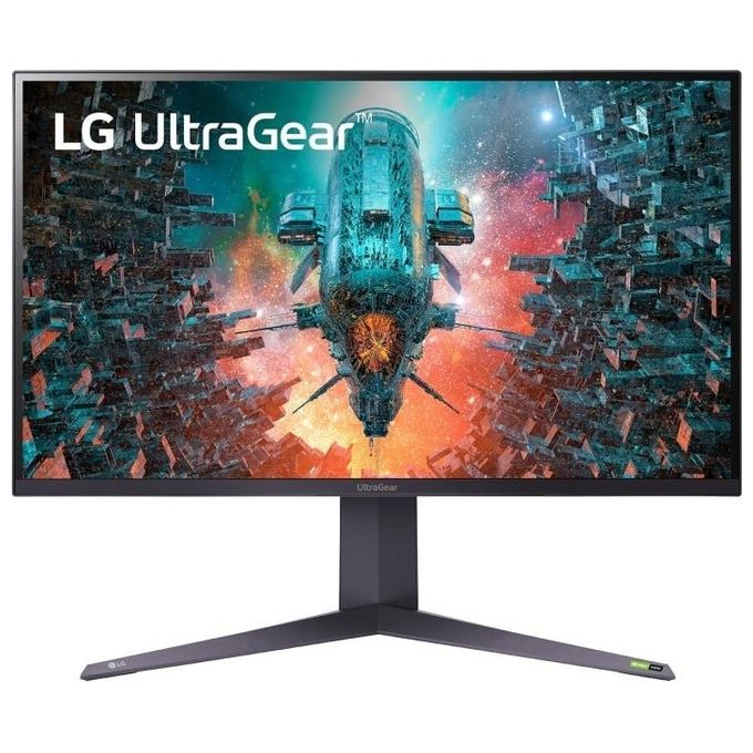 LG 32GQ950P UltraGear Gaming Monitor 32'' UltraHD 4K NanoIPS 1ms HDR 1000, 3840x2160, 160Hz, Nero