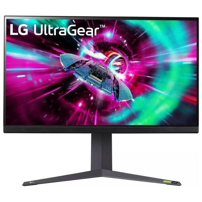 Image of LG 32GR93U UltraGear Gaming Monitor 32'' UltraHD 4K IPS HDR 400, 3840x2160, 1ms, G-Sync Compatible, AMD FreeSync Premium Pro 144Hz, HDMI 2.1 VRR, HDCP 2.2, Display Port 1.4, Flicker Safe, Nero