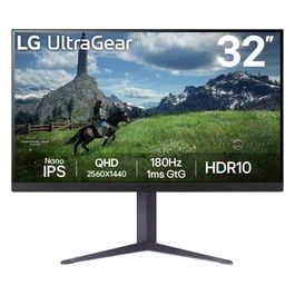 32GS85QX-B Monitor PC 32" 2560x1440 Pixel Nero