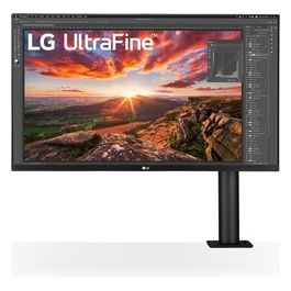32UN880K Monitor 32'' Ultra HD 4K Ergo IPS 3840x2160 HDR 10 DCI-P3 95% stand Ergo regolabile in ogni direzione Speaker Stereo 10W USB-C USB 3.0 Uscita Cuffie Flicker Safe Nero